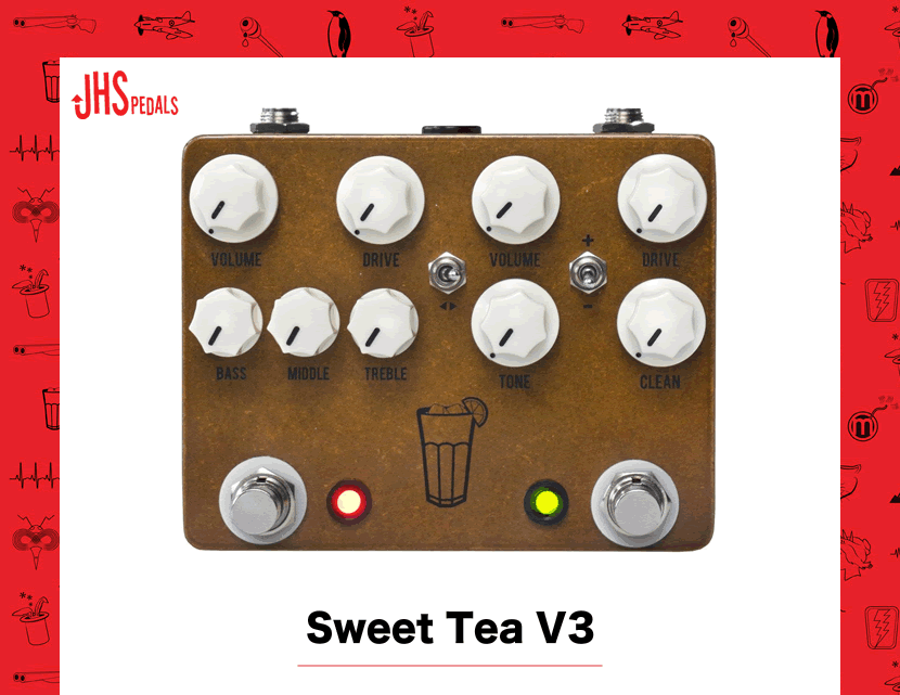 限定品新品 JHS Pedals オーバードライブ/ディストーション Sweet Tea V3(エフェクター)(ピック10枚セット付き！) サクラ楽器  PayPayモール店 - 通販 - PayPayモール 安い低価 - shineray.com.br