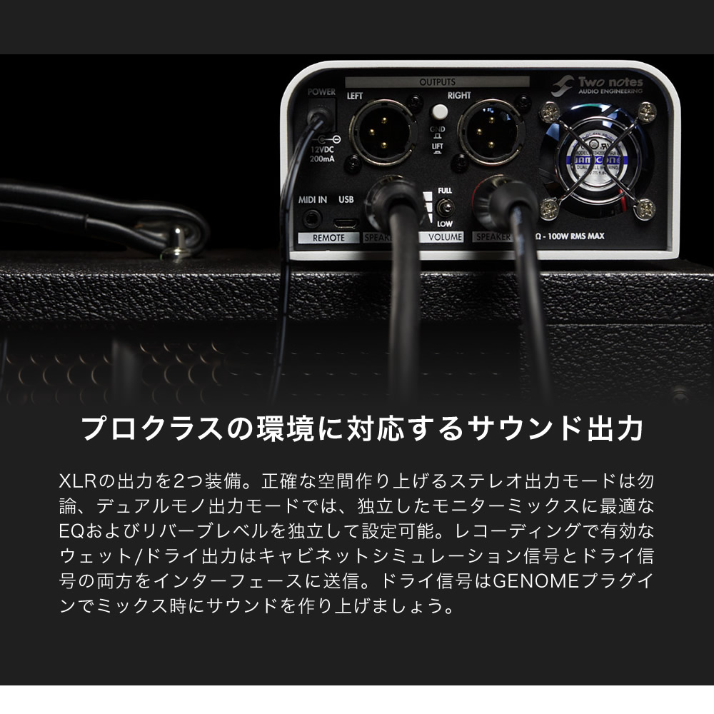 Two notes torpedo Live キャビネットシュミレーター Two Notes Torpedo Live /キャビネットシミュレーター Two Notes