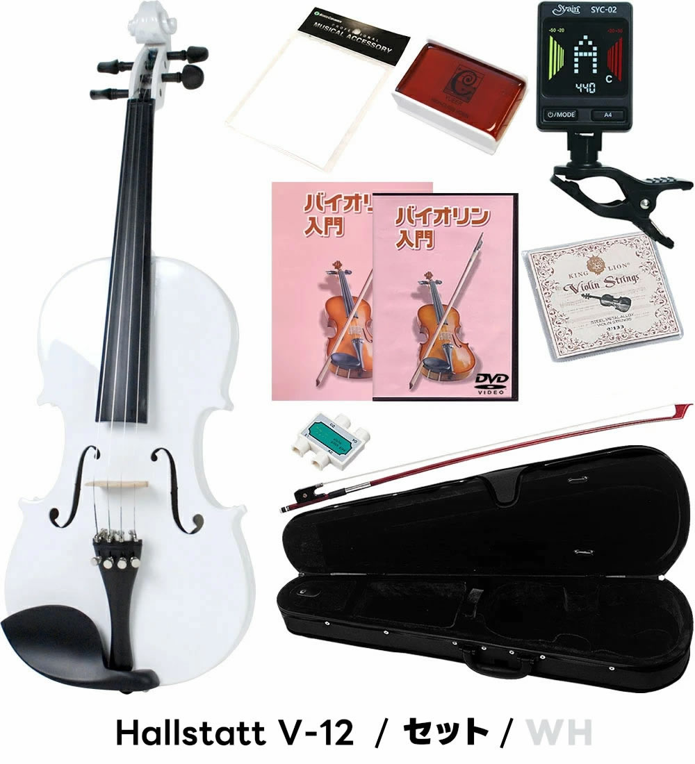 バイオリン 初心者セット Hallstatt V-12 〔ヴァイオリン 入門