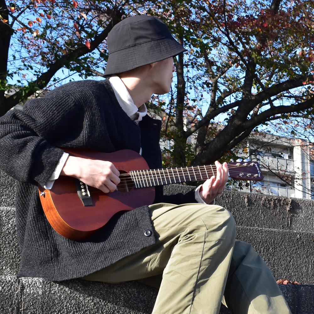 ミニギター Sepia Crue W-60 ソフトケース付き〔 アコースティック