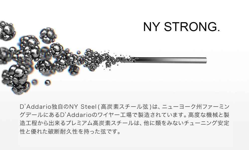 D'Addario（ダダリオ） D'Addario 6弦 ベース XSB32130MS Hybrid Light
