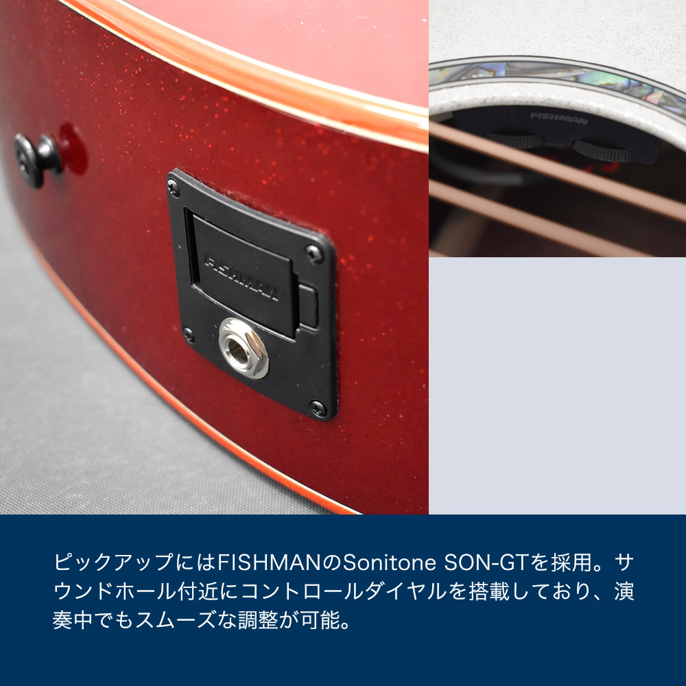 S.Yairi エレアコ S.Yairi YATK-1400EC 単品(ギグバッグ付属