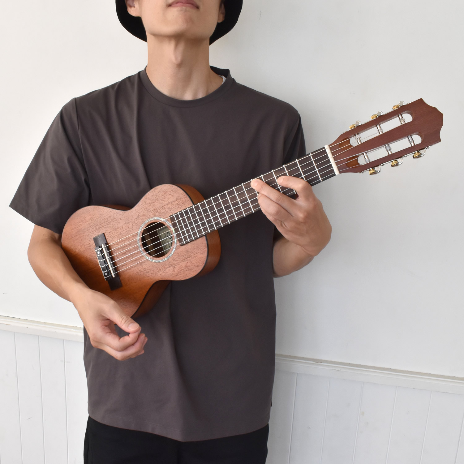 S.Yairi ウクレレギター YU-GT-01 単品〔ソフトケース付属〕〔 ヤイリ