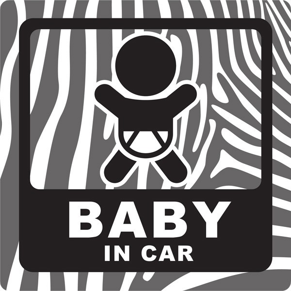 動物柄 ステッカー カーステッカー ベビーインカー キッズインカー Baby In Car アニマル柄 団扇柄 うちわ 赤ちゃん キリン ヒョウ 赤ちゃん乗っています 10cm S005 Stanimaru 櫻井web制作事務所 通販 Yahoo ショッピング