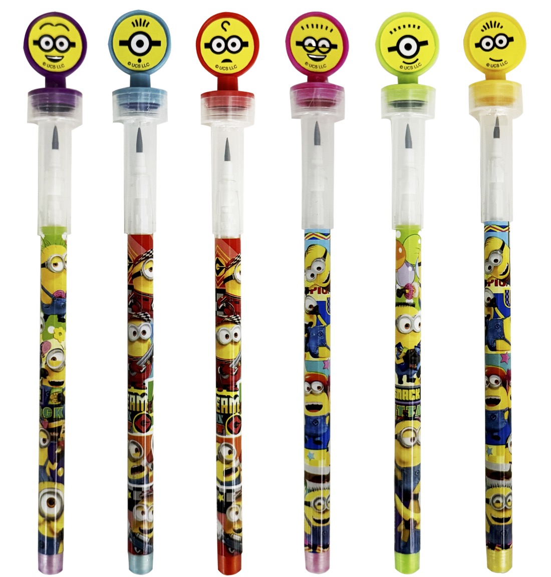 MINIONS（ミニオンズ） ミニオンズスタンプ付ロケット鉛筆 粗品 プチ