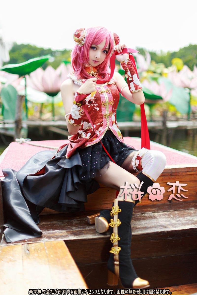 ラブライブ！ チャイナ編 覚醒後 東條希 桜の恋製 Lサイズ コスプレ