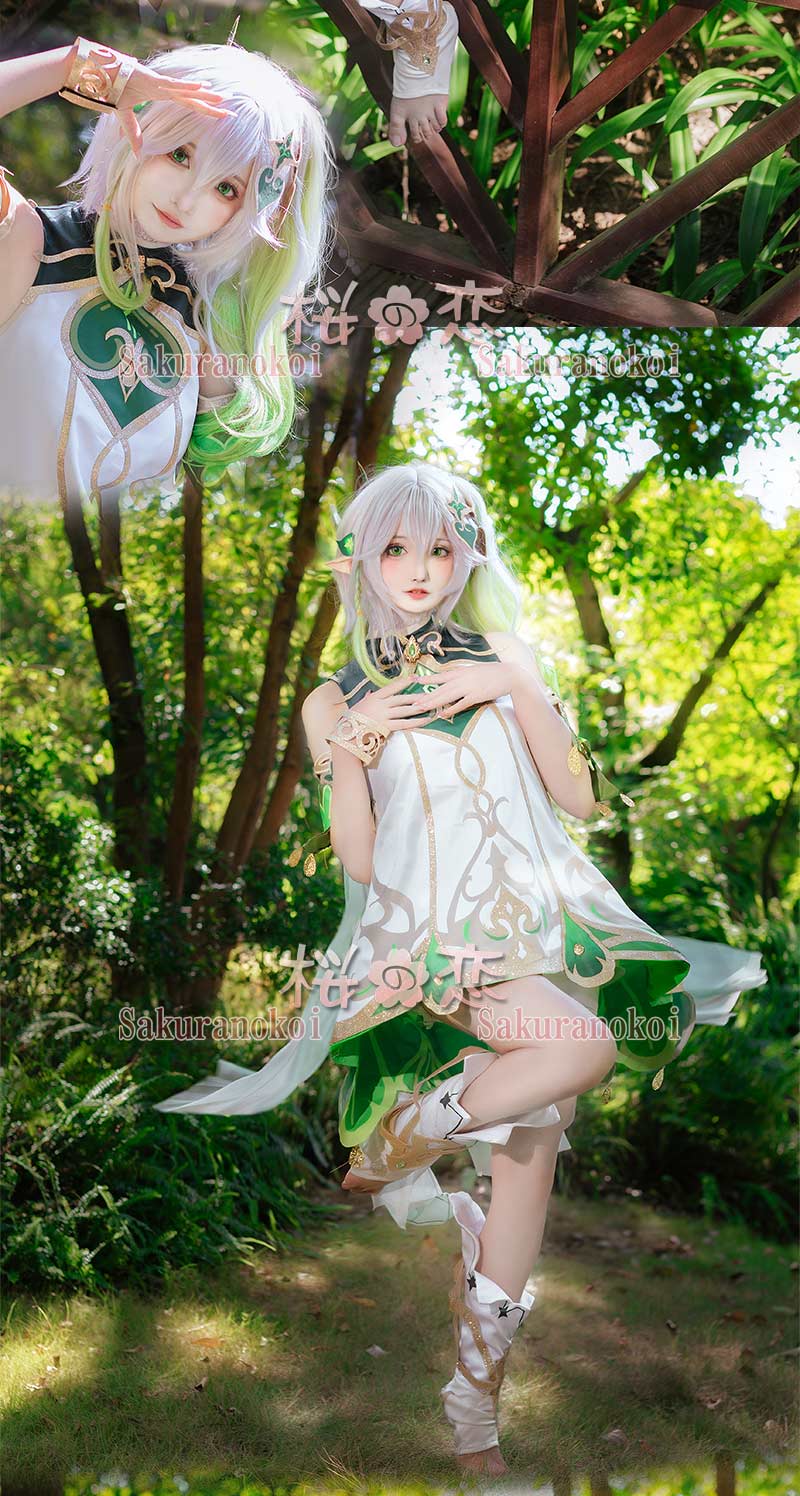 原神 げんしん genshin Nahida ナヒーダ コスプレ 衣装 道具 cosplay イベント パーティー cosplay 変装 仮装  mly1029-家電製品、ネイル用品、アウトドア、旅行用品、生活用