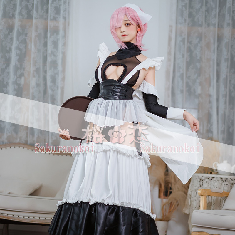 Fate Grand Order コスプレ 宮本武蔵 風 みやもとむさし メイド コスプレ衣装 Fgo フェイト グランドオーダー ハロウィン Uw1369 コスプレ衣装専門店 桜の恋 アニメコスプレ衣装 通販