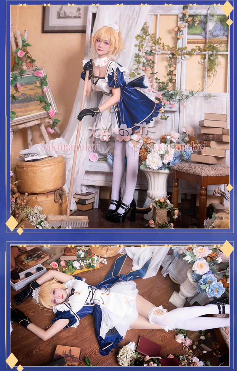 超激得正規品原神 ジン メイド服 コスプレ 衣装 コスチューム コスチューム・コスプレ