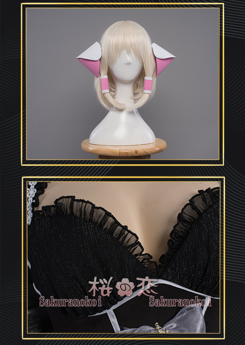 買取 Uwowo ちょびっツChobits フレイヤ ドレス コスプレ ウィッグ追加