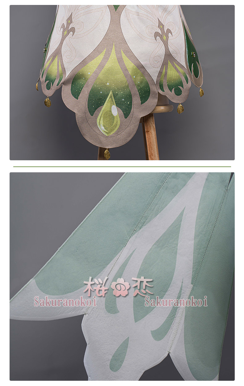 原神 げんしん genshin Nahida ナヒーダ コスプレ衣装 cosplay イベント パーティー アニメ コスチューム 変装 仮装  uw1679-コスプレ衣装専門店-桜の恋、アニメ コスプレ衣装 通