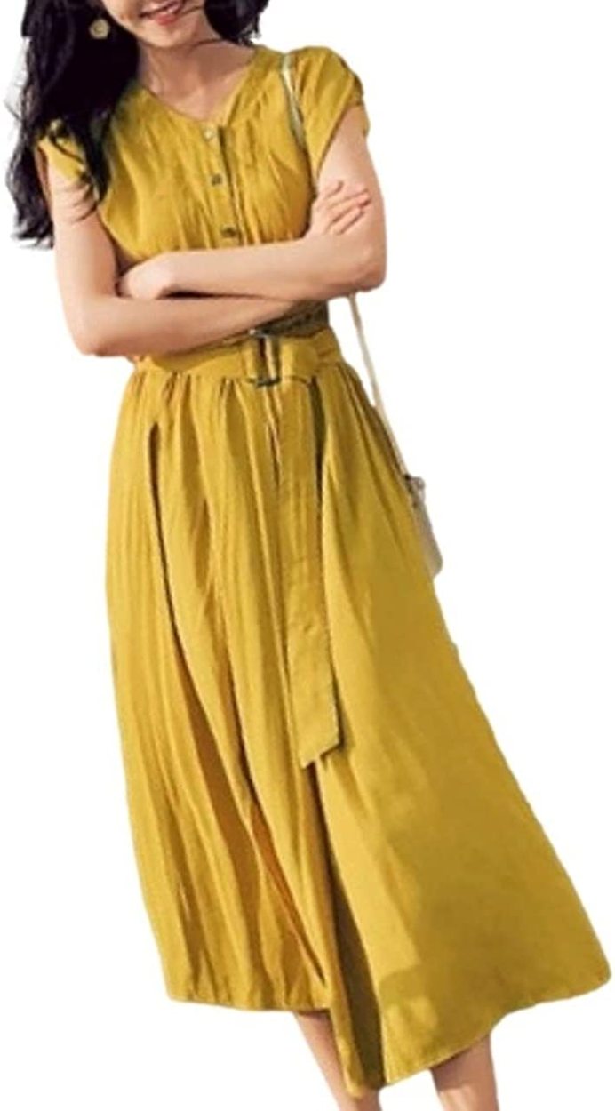 ワンピース レディース 夏 半袖ワンピース 大きいサイズ ロング ナチュラル系 Aライン フレア ミモレ丈 フレンチ袖 無地 きれいめ B2he12fg9i レディースファッション Valleymill Com ワンピース レディース 夏 半袖ワンピース 大きいサイズ ロング ナチュラル系 Aライン フレア ミモレ丈 フレンチ袖 無地 きれいめ B2he12fg9i レディースファッション Valleymill Com