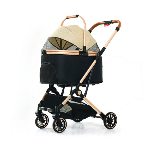 予約販売] ペットカート 小型犬 中型犬 多頭対応 軽量 折りたたみ