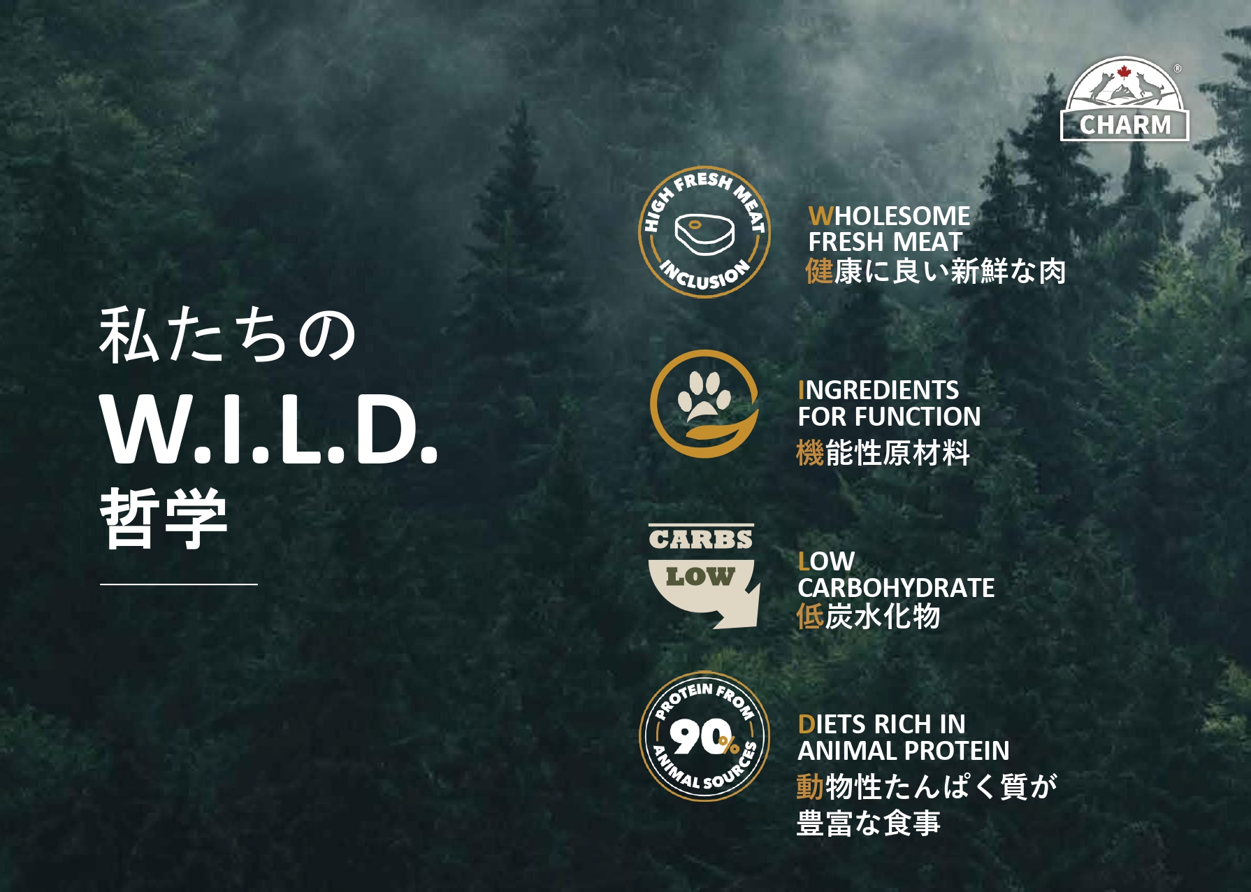 CHARM チャーム ノースアトランティックオーシャンフィッシュ