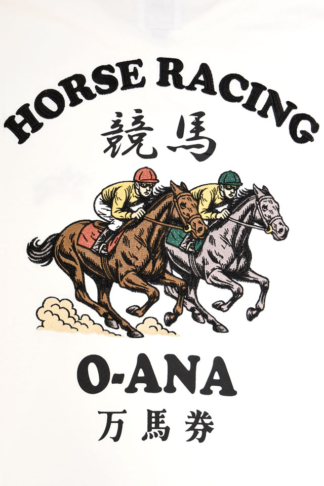 競馬半袖Tシャツ BAKUCHI 826535 バクチ 大穴 刺繍 : サクラスタイル