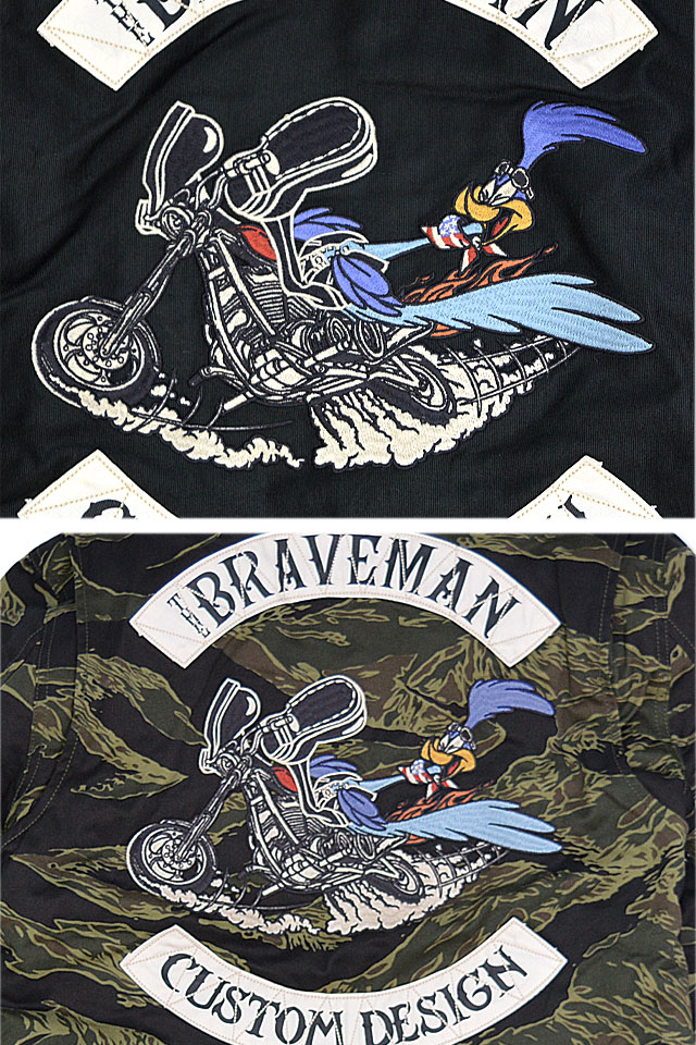 BR×LOONEYコラボ N-1デッキジャケット The BRAVE-MAN LTB-2212