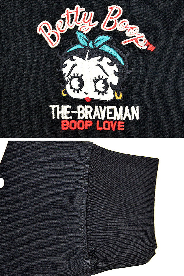 べティーちゃん BR×BETTYコラボ OE天竺ロングTシャツ The BRAVE-MAN BBB-2343 ブレイブ