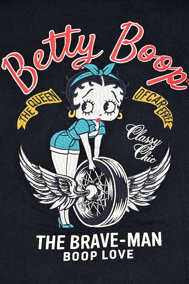 BR×BETTYコラボ OE天竺ロングTシャツ The BRAVE-MAN BBB-2343 ブレイブ