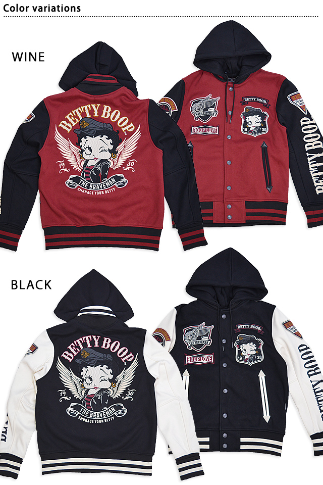 BR×BETTYコラボ ボンディングスタジャン The BRAVE-MAN BBB-2356