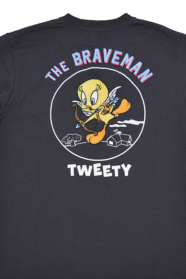 BR×LOONEYコラボ 天竺半袖Tシャツ The BRAVE-MAN LTB-2406 ブレイブ