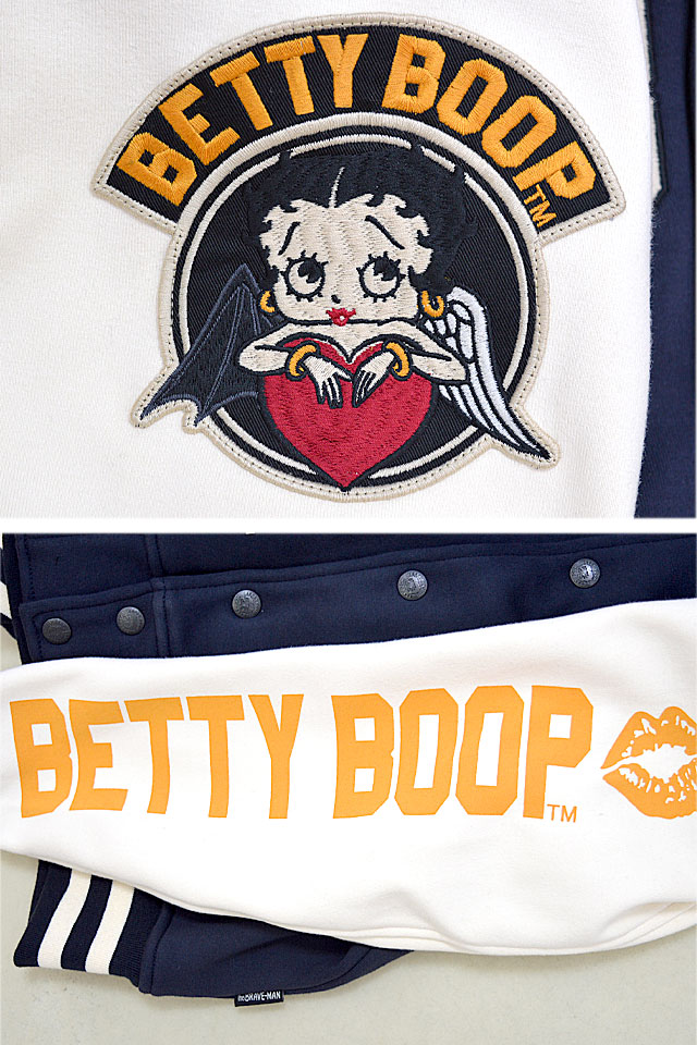 BR×BETTYコラボ 天使と悪魔ベティ ボンディングスタジャン The BRAVE