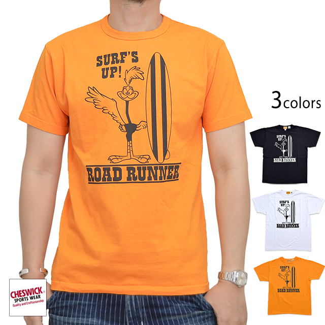 ROAD RUNNER半袖Tシャツ「SURF'S UP」 Cheswick CH78759 チェス