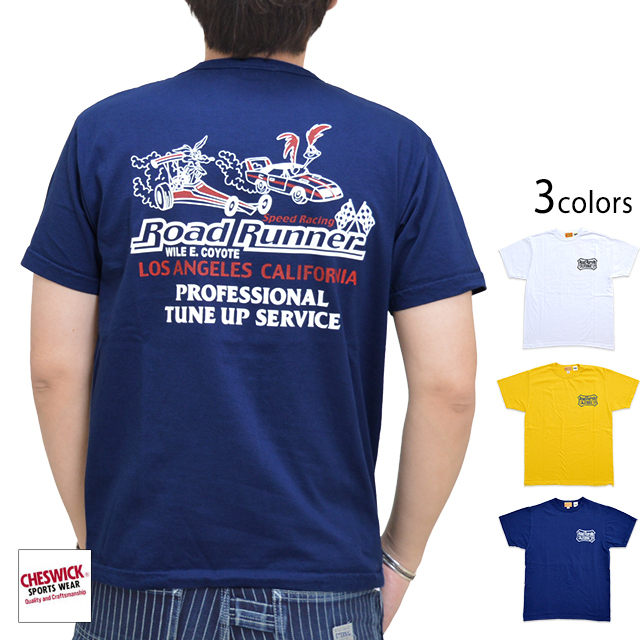 ROAD RUNNER半袖Tシャツ「TUNE UP SERVICE」 Cheswick CH78765 チェスウィック ロードランナー コヨーテ 東洋  : che-m00181 : サクラスタイル - 通販 - Yahoo!ショッピング