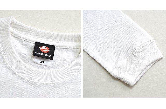 ゴーストバスターズ×CHIGIRI Wネーム侍長袖Tシャツ CHIGIRI