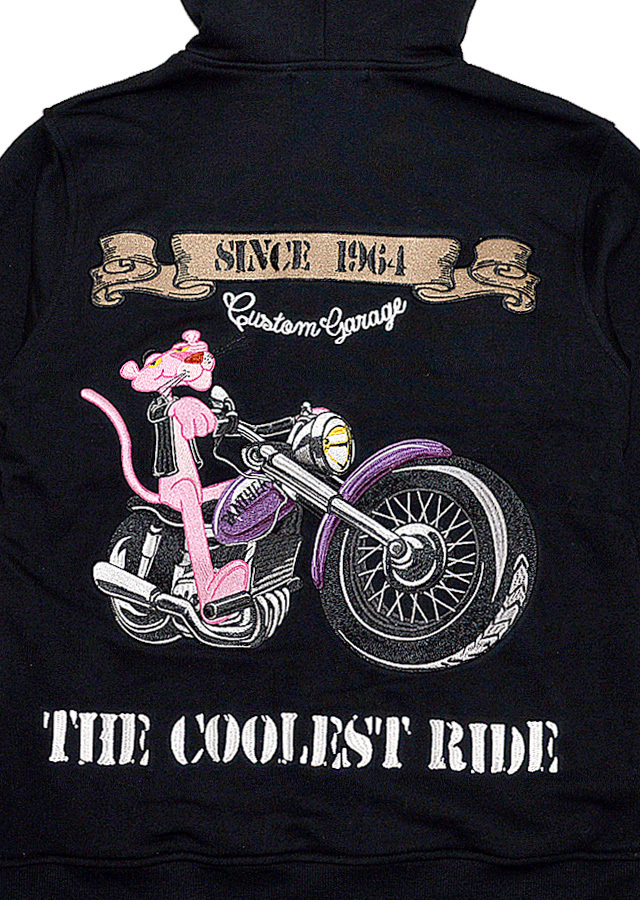 ピンクパンサー×フラッグスタッフ スウェットパーカー Flagstaff