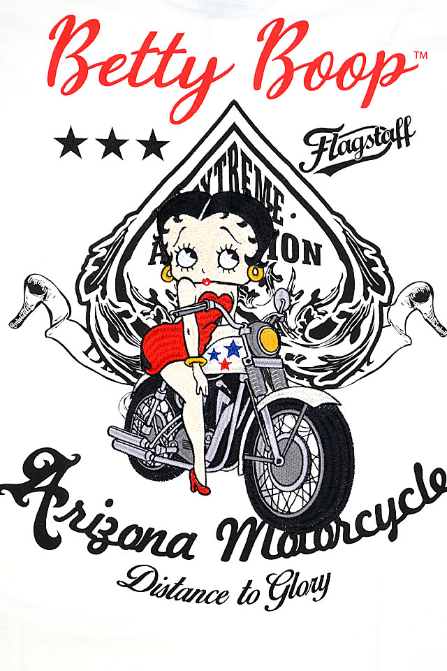 Betty Boop×Flag Staff 半袖Tシャツ Flagstaff 432020 フラッグ