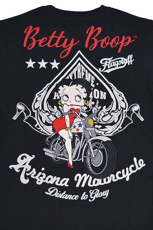 Betty Boop×Flag Staff 半袖Tシャツ Flagstaff 432020 フラッグ