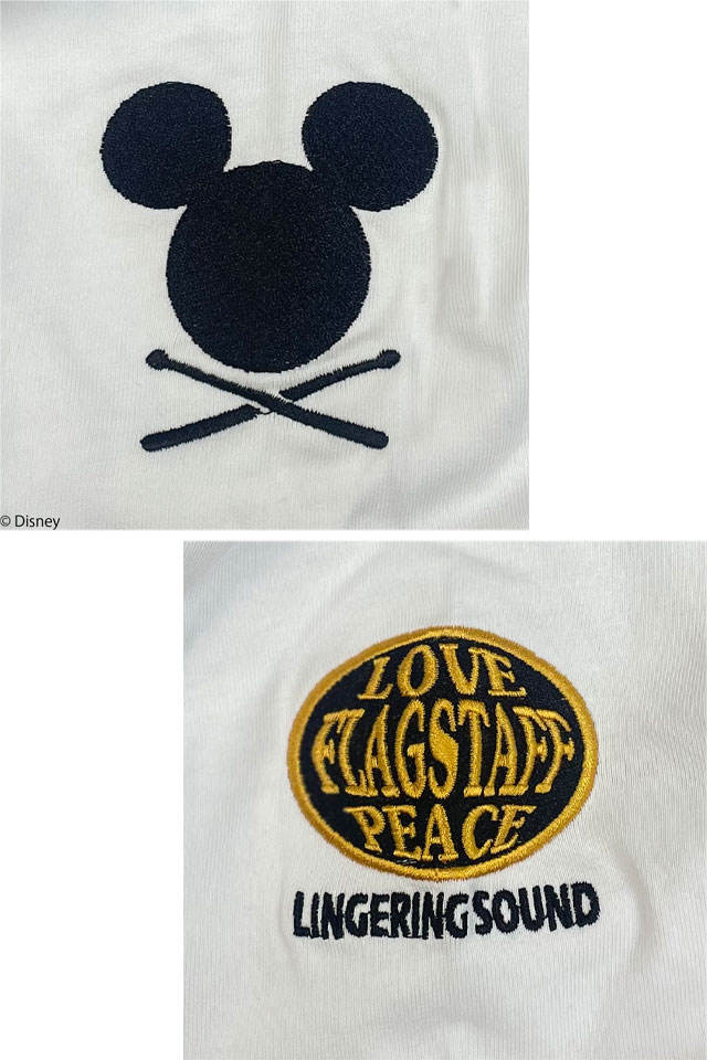 フラッグスタッフ×ミッキー ミッキーロック半袖Tシャツ Flagstaff