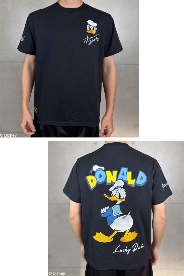 フラッグスタッフ×ミッキー ラッキーダック半袖Tシャツ Flagstaff