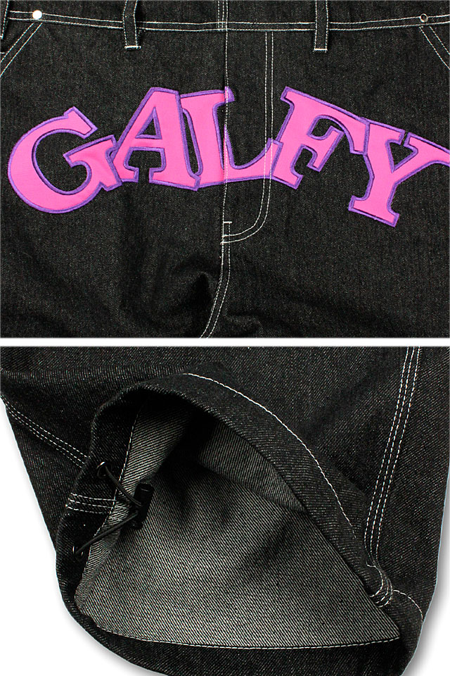 石ちゃんオーバーオール GALFY 142067 ガルフィー ゆったりめ オーバー