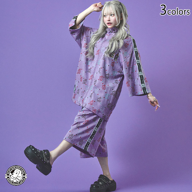 【新品未使用】EIMY GOLF セットアップ トワルドジュイ柄 IEDIT[イディット] ワンピース風に着られる ドットプリント着映え