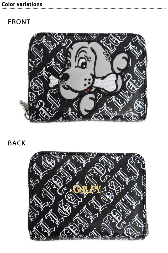 わんわんパパ活財布 GALFY 144044 ガルフィー 本革 レザー ウォレット