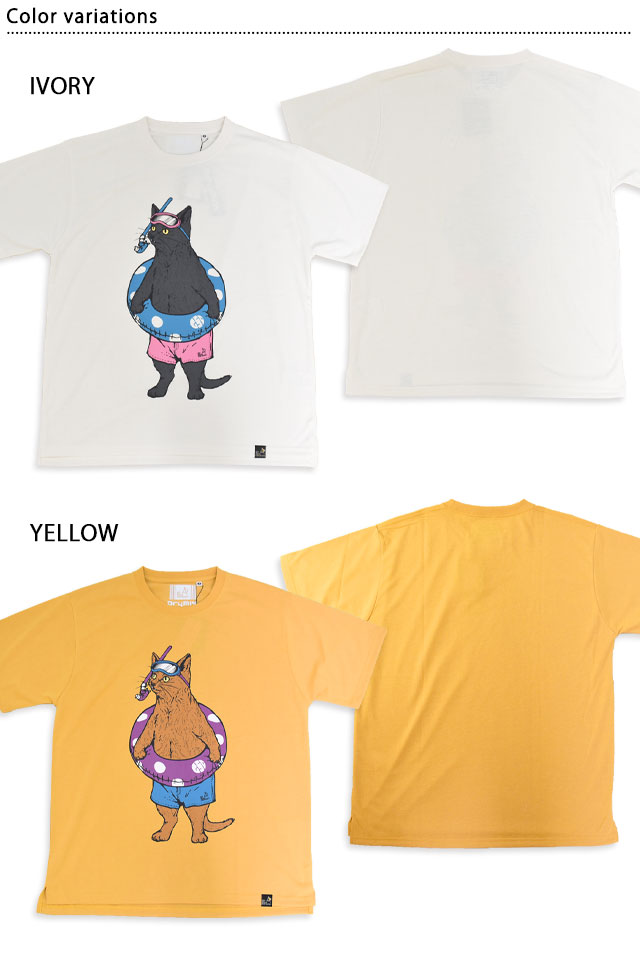 Drymix 海猫TEE go slow caravan 365601 ゴースロキャラバン ネコ 浮き