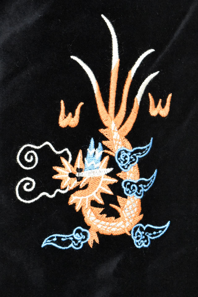 コットン別珍×ナイロン リバーシブルベトジャン HOUSTON 51515