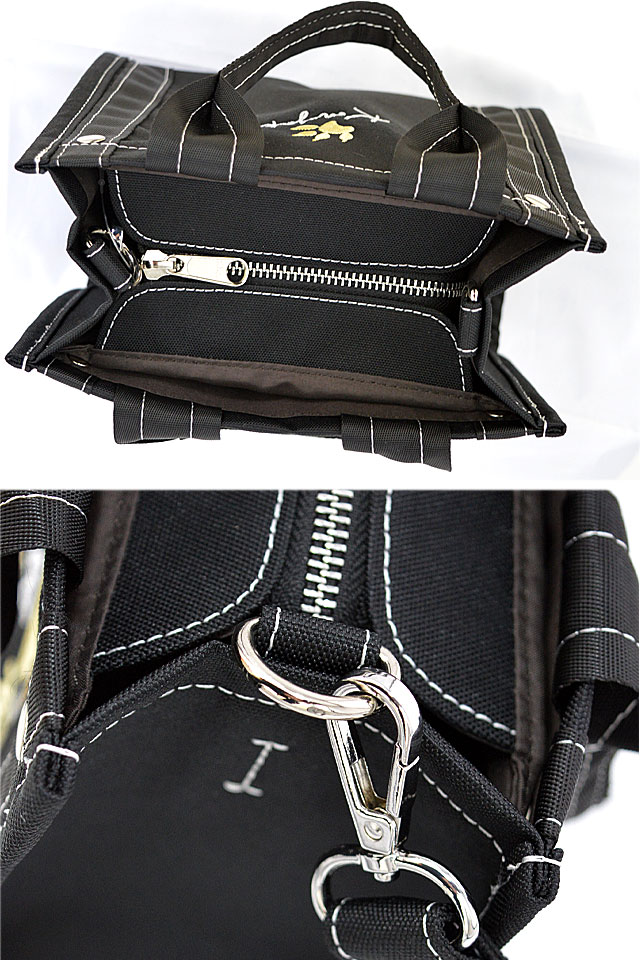 刺繍ミニトートバッグ 今昔 KJ-29132 和柄 和風 狐 きつね キツネ 刺繍