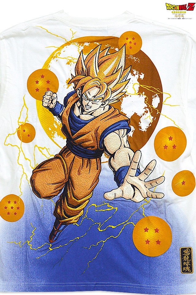 ドラゴンボールコラボ 超サイヤ人覚醒長袖Tシャツ「孫悟空」 絡繰魂 ...