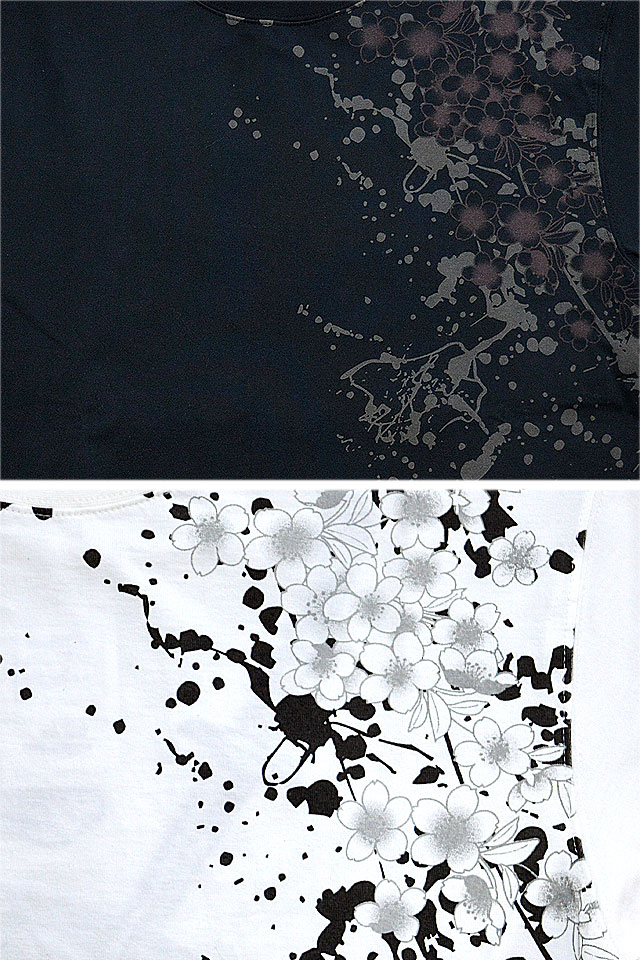 侍髑髏半袖Tシャツ 絡繰魂 222022 和柄 和風 刺繍 ドクロ スカル 武士