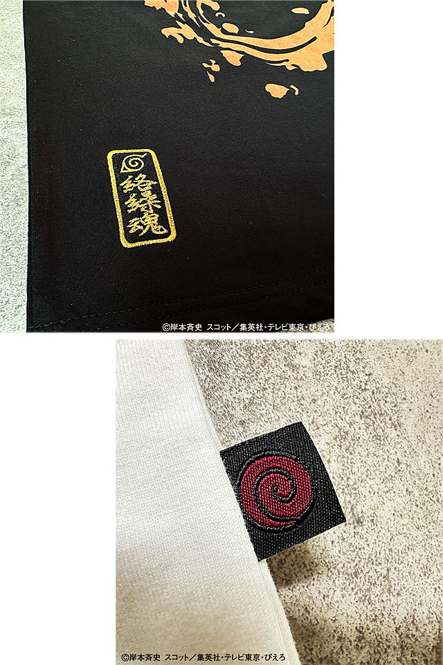 NARUTO×絡繰魂 【ナルト×クラマ】半袖Tシャツ 絡繰魂 242003 和