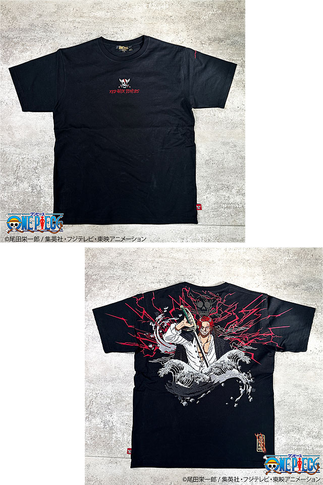 ONE PIECE - 【TASUKU】様　　専用 絡繰魂×ONE PIECE 赤髪のシャンクス 刺繍半袖Tシャツ 絡繰魂