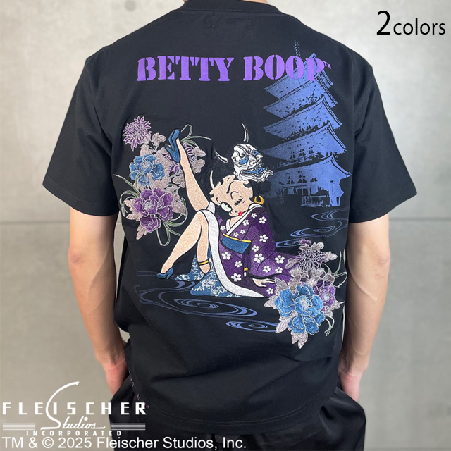 BETTY BOOP×絡繰魂 JAPAN JOURNEY半袖Tシャツ 絡繰魂 252080 和柄 和風