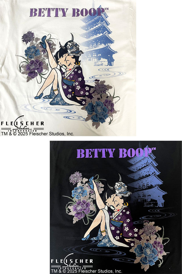 BETTY BOOP×絡繰魂 JAPAN JOURNEY半袖Tシャツ 絡繰魂 252080 和柄 和風