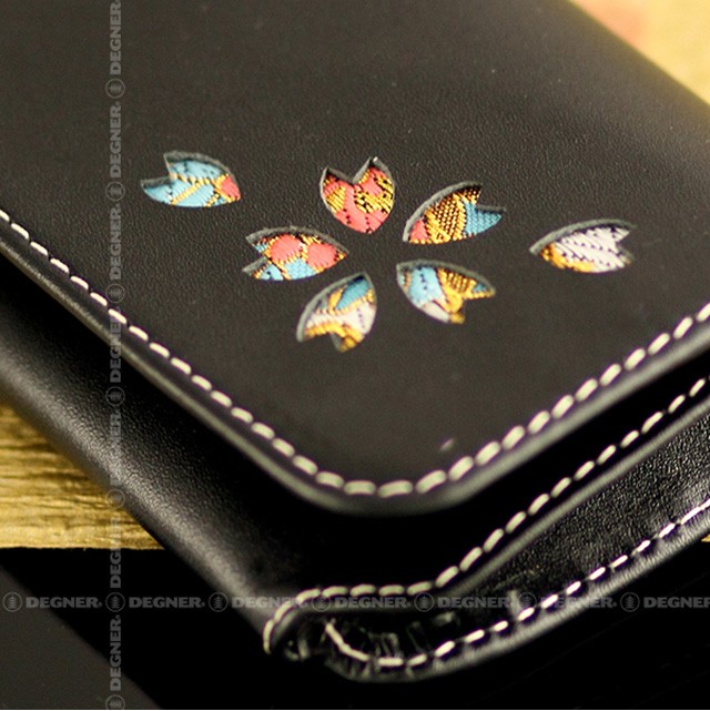 レザーウォレット「都桜」【WV-12K】◇花山 : サクラスタイル - 通販