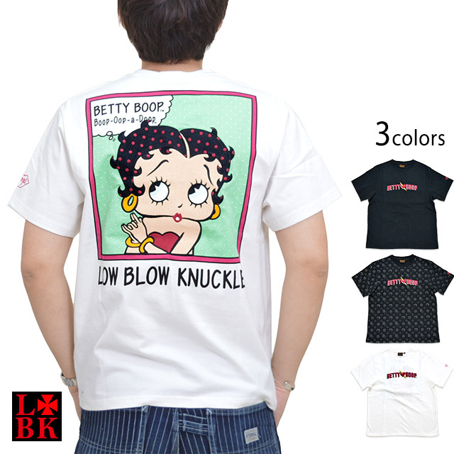 ♡♡ベティちゃん×ロウブロウナックル♡♡シャレカワ♪(XL）Betty Boop