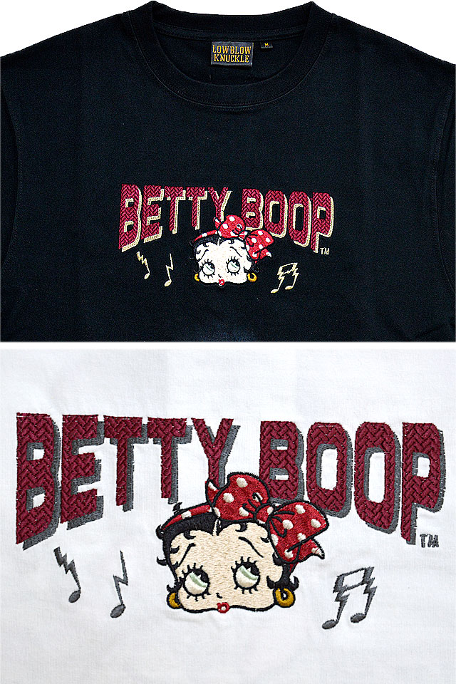 LBK×BETTY デコトラBETTY半袖Tシャツ ロウブロウナックル 582857