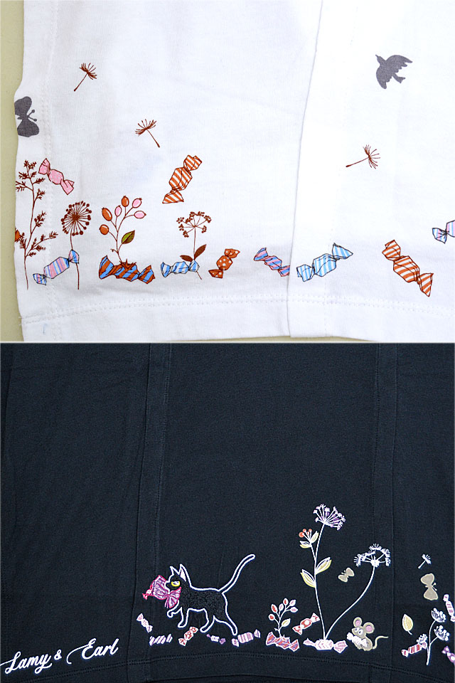 ラミ＆アール 不思議なキャンディー半袖トップス LIN レディース AL