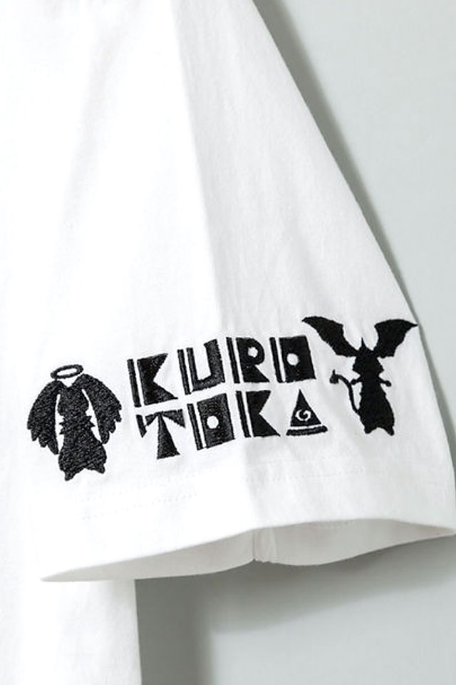黒菟華 みんな！クロナがこっちを見ているよ半袖Tシャツ LIN AL-757005